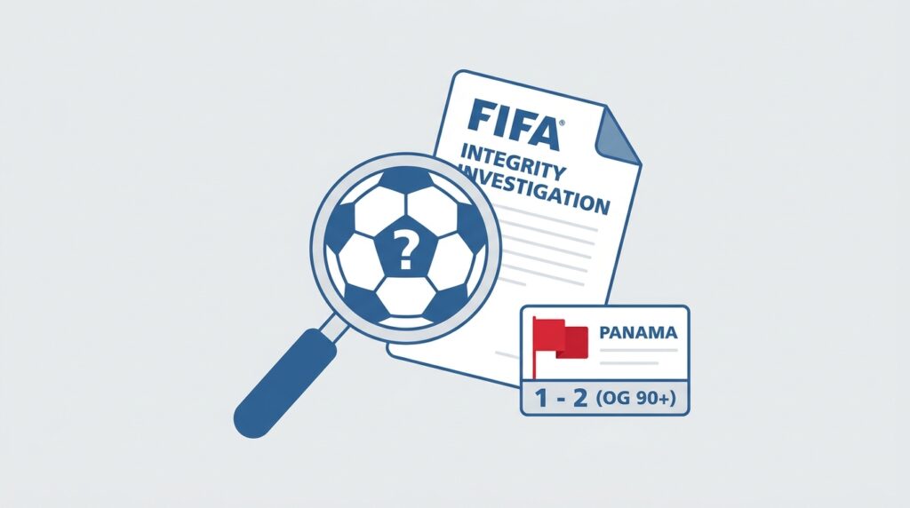 FIFA Opens Integrity Investigation After Late Own Goal in Panama Raises Match-Fixing Suspicions