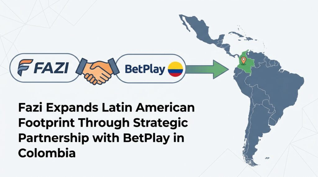 Fazi Expands Latin American Footprint Through Strategic Partnership with BetPlay in Colombia