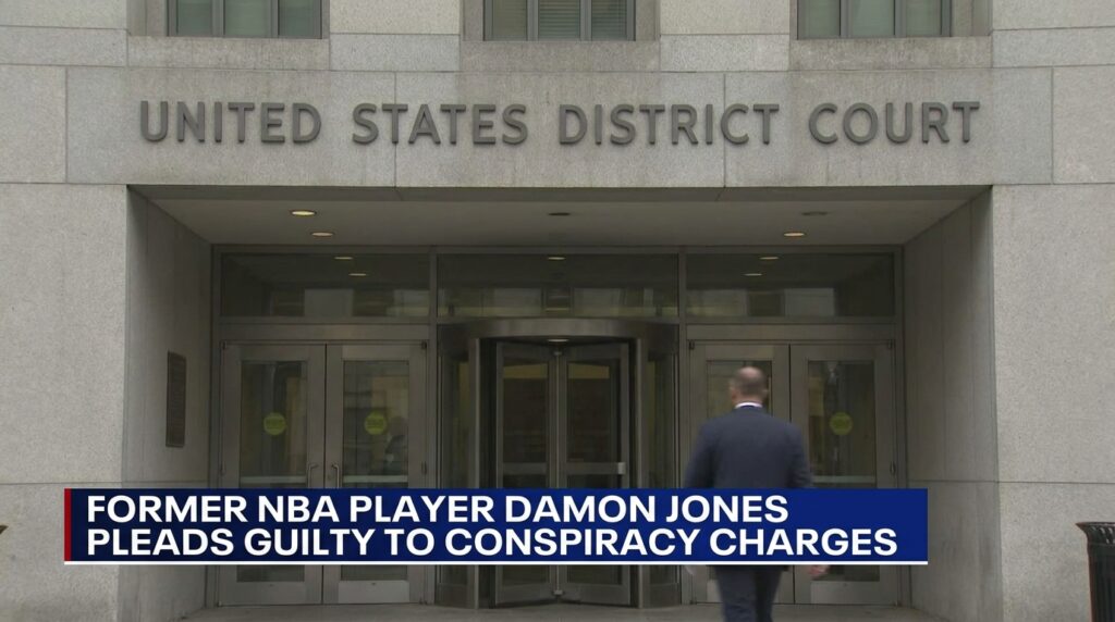 Former NBA Player Damon Jones Pleads Guilty to Federal Conspiracy Charges