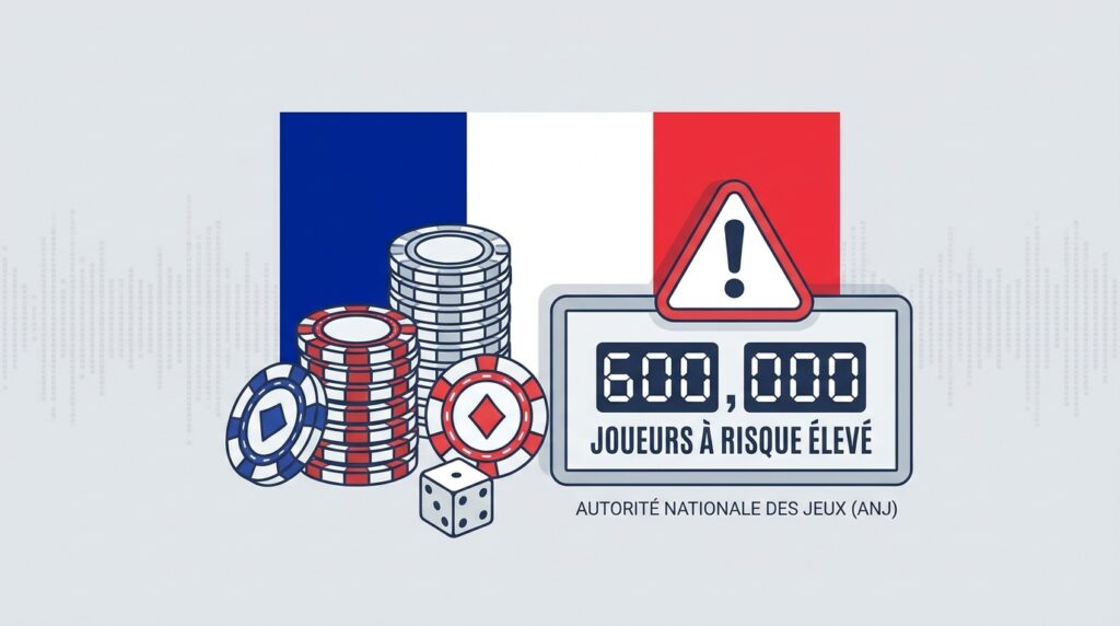 France’s Gambling Regulator Flags 600,000 Players at High Risk of Excessive Gambling