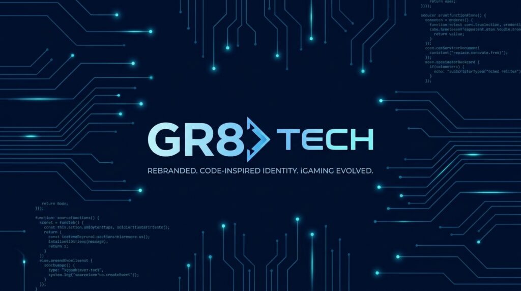 GR8 Tech Rebrands With Code-Inspired Visual Identity to Signal Broader Ambitions in iGaming