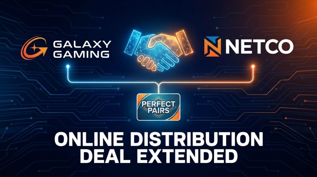 Galaxy Gaming Extends Exclusive Online Distribution Deal with Netco for Perfect Pairs Side Bet