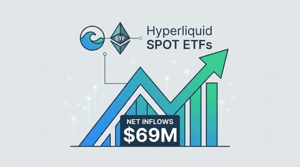 Hyperliquid Spot ETFs Cross $69 Million in Net Inflows as Capital Momentum Builds