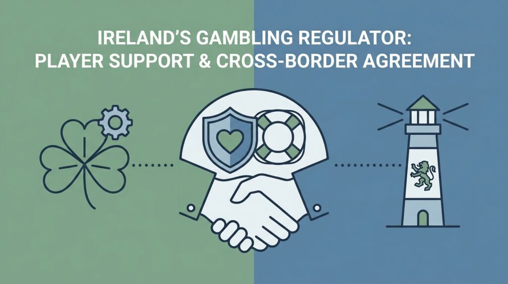 Ireland’s Gambling Regulator Launches Player Support Hub and Signs Cross-Border Agreement with Alderney