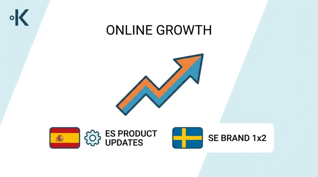 Kindred Group Reports Online Growth Driven by Spanish Product Updates and Swedish Brand 1×2