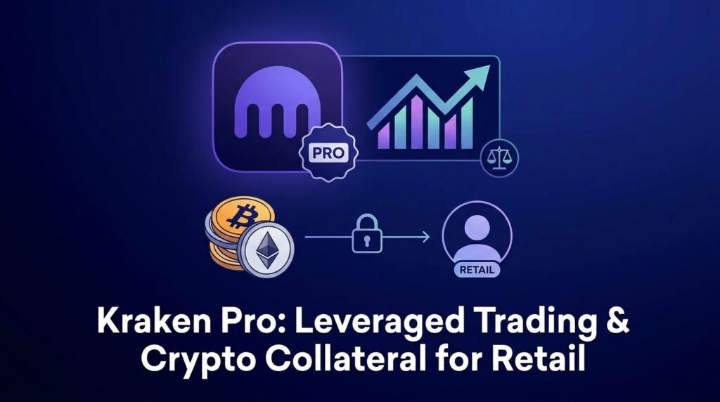 Kraken Pro Opens Leveraged Trading and Crypto Collateral to Retail Users