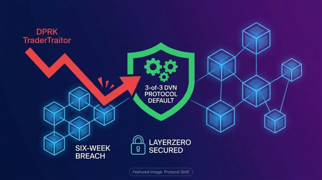 LayerZero Traces Six-Week Breach to DPRK’s TraderTraitor, Shifts to 3-of-3 DVN Protocol Default