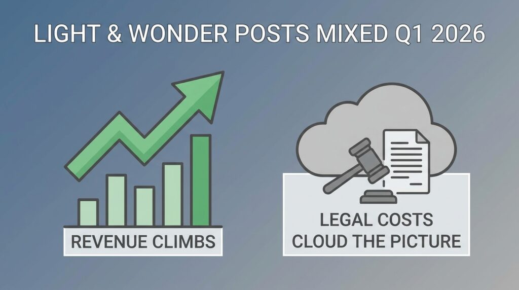 Light & Wonder Posts Mixed Q1 2026: Revenue Climbs but Legal Costs Cloud the Picture