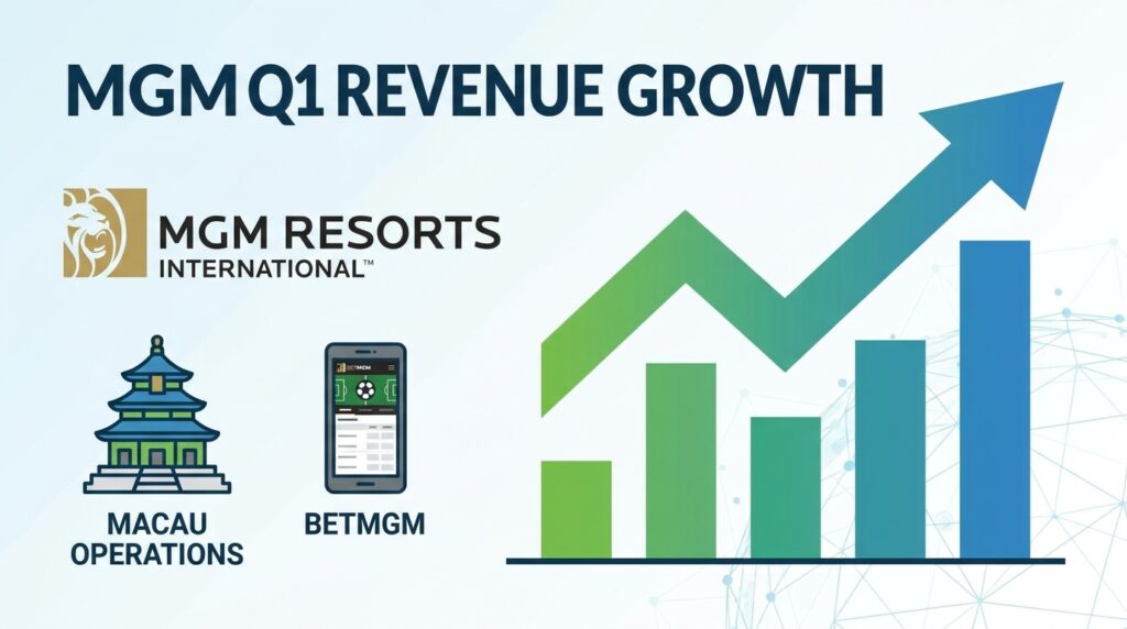 MGM Resorts Posts Stronger Q1 Revenue as Macau Operations and BetMGM Accelerate Growth