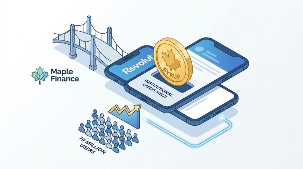 Maple Finance’s SYRUP Token Lands on Revolut, Opening Institutional Credit Yield to 70 Million Retail Users