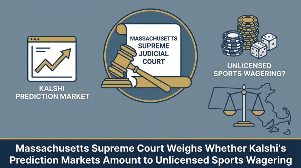 Massachusetts Supreme Court Weighs Whether Kalshi’s Prediction Markets Amount to Unlicensed Sports Wagering