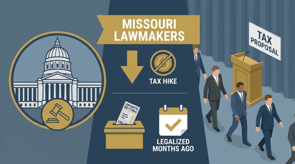 Missouri Lawmakers Retreat from Sports Betting Tax Hike Months After Legalization