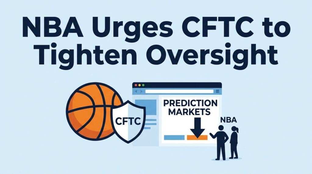NBA Urges CFTC to Tighten Oversight of Sports Event Contracts on Prediction Markets