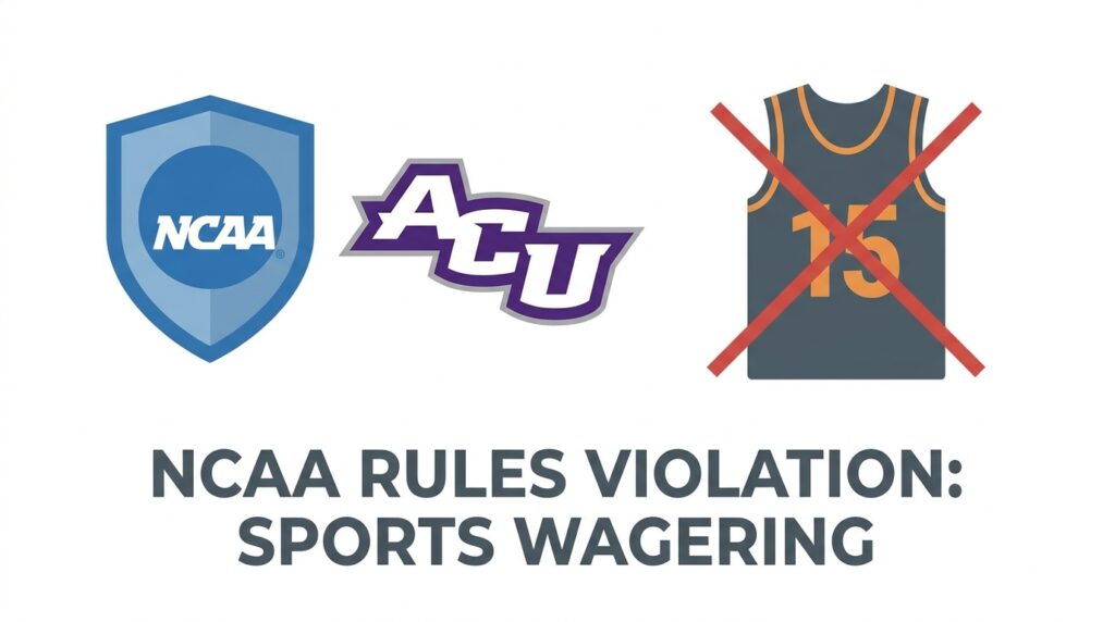 NCAA Rules Abilene Christian’s Airion Simmons Violated Sports Wagering Policies
