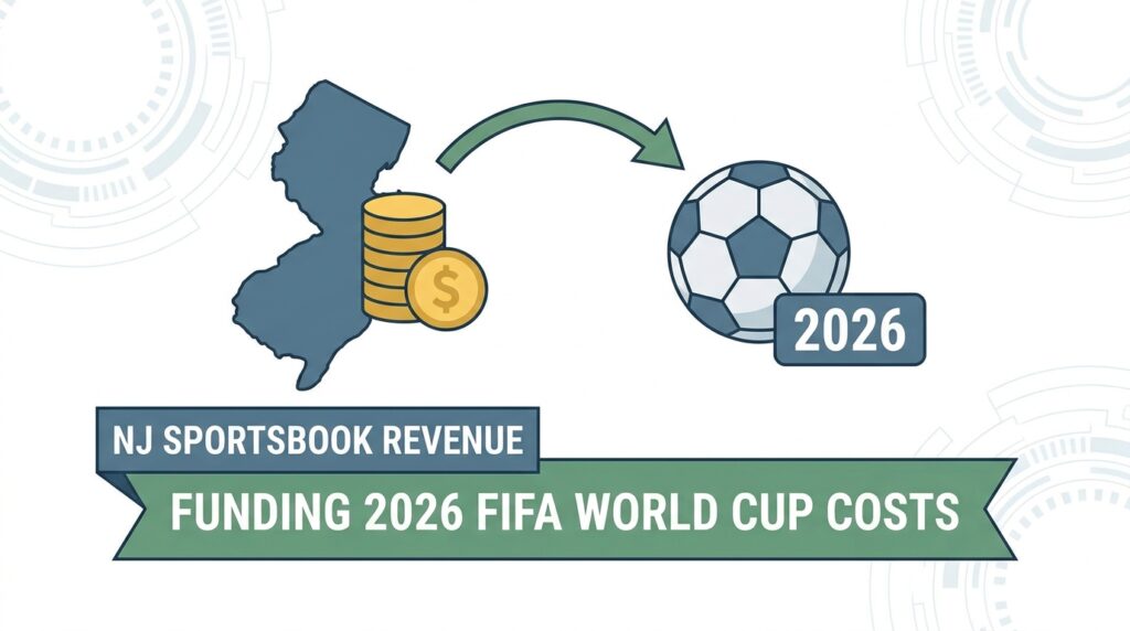 New Jersey Eyes Sportsbook Revenue to Fund 2026 FIFA World Cup Costs