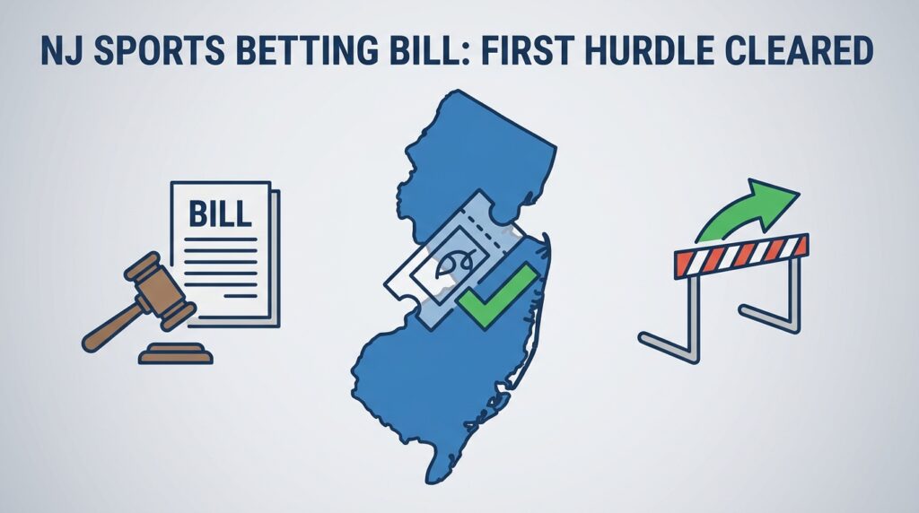 New Jersey Sports Betting Bill Targets Account Limiting, Clears First Committee Hurdle