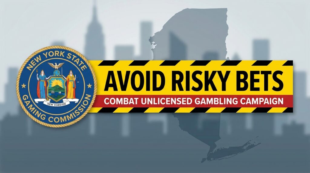 New York Gaming Commission Launches ‘Avoid Risky Bets’ Campaign to Combat Unlicensed Gambling