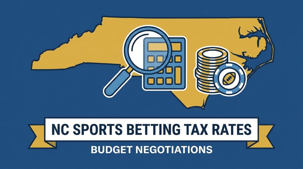North Carolina Lawmakers Revisit Sports Betting Tax Rates Amid Ongoing Budget Negotiations
