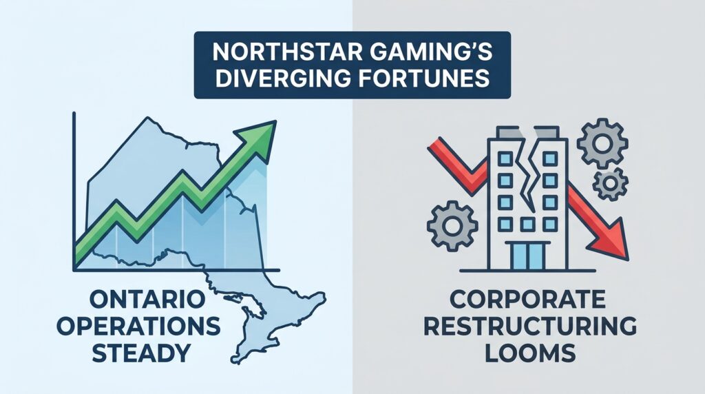 NorthStar Gaming Faces Diverging Fortunes: Ontario Operations Steady While Corporate Restructuring Looms
