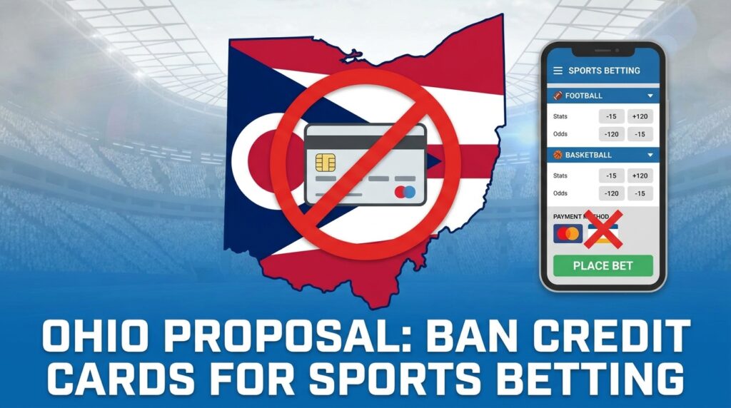 Ohio Moves to Ban Credit Card Use for Sports Betting in Landmark Regulatory Proposal