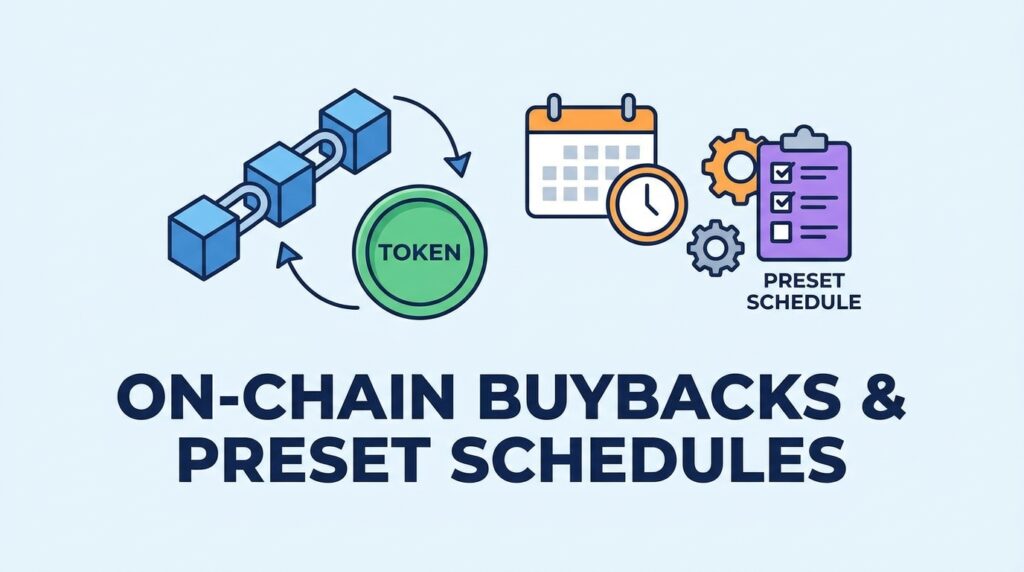 On-Chain Buybacks: How Preset Schedules Are Reshaping Token Repurchase Programs