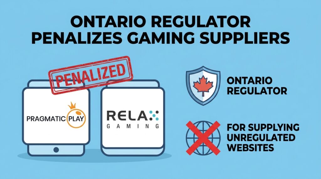 Ontario Regulator Penalizes Pragmatic Play and Relax Gaming for Supplying Unregulated Websites