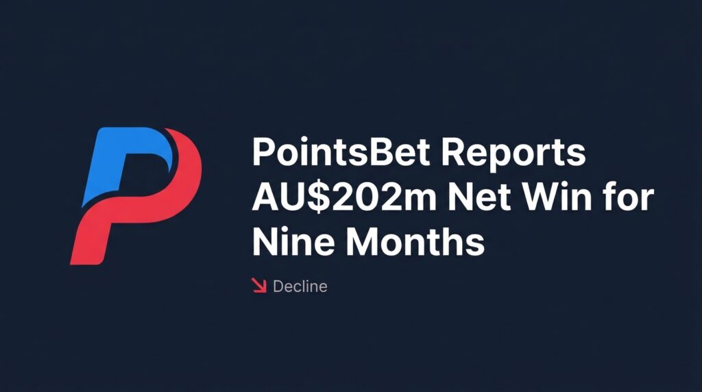 PointsBet Reports AU$202m Net Win for Nine Months, Marking a Slight Year-on-Year Decline