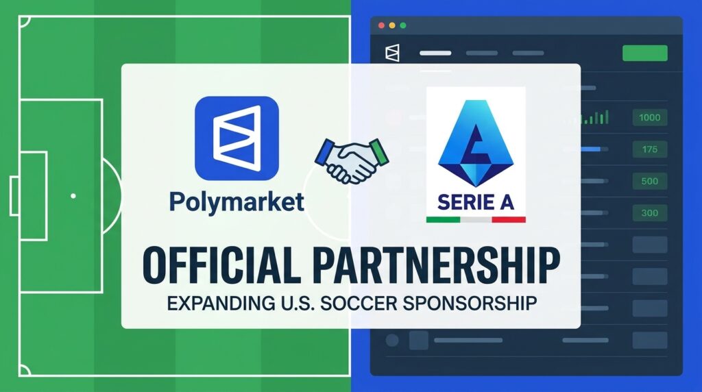 Polymarket Secures Serie A Partnership, Expanding Its Footprint in U.S. Soccer Sponsorship