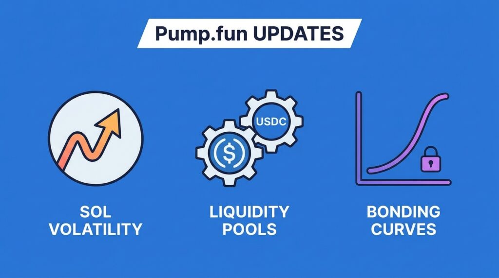Pump.fun Rolls Out USDC-Paired Liquidity Pools as SOL Volatility Strains Bonding Curves