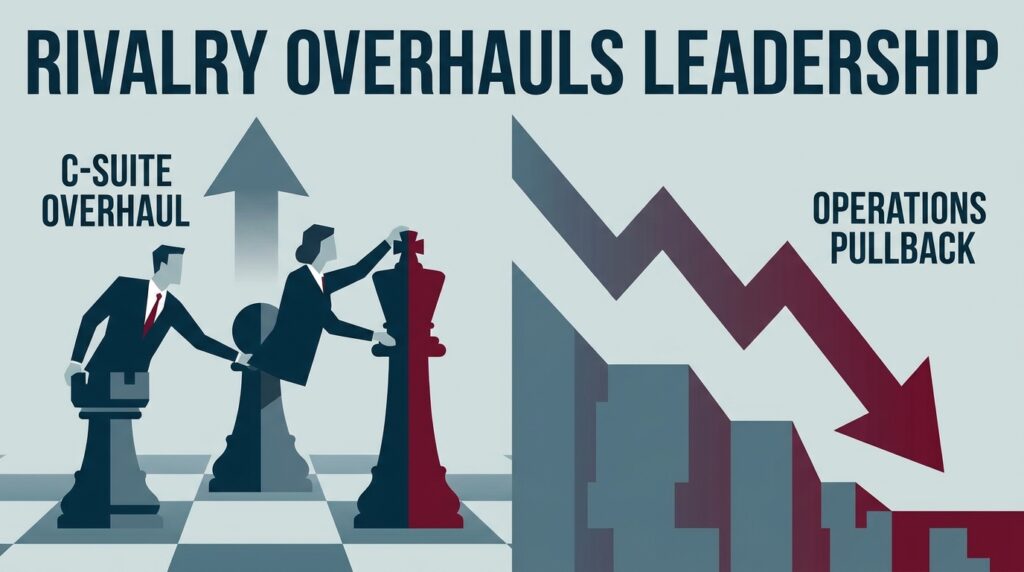 Rivalry Overhauls C-Suite Leadership Amid Dramatic Pullback in Operations