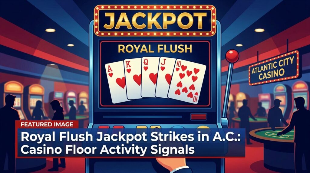 Royal Flush Jackpot Strikes in Atlantic City: What It Signals for Casino Floor Activity