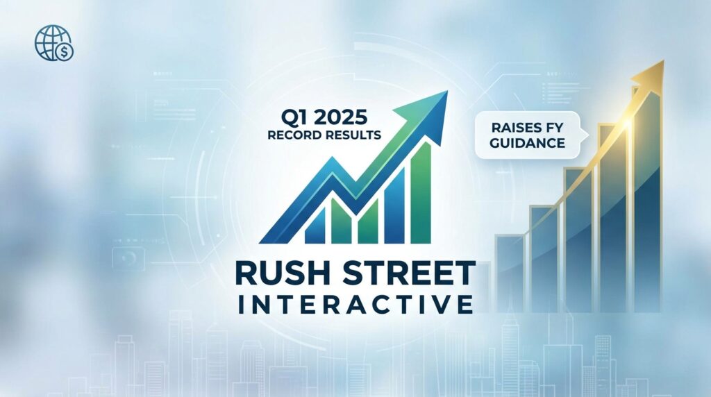 Rush Street Interactive Posts Record Q1 2025 Results and Raises Full-Year Guidance