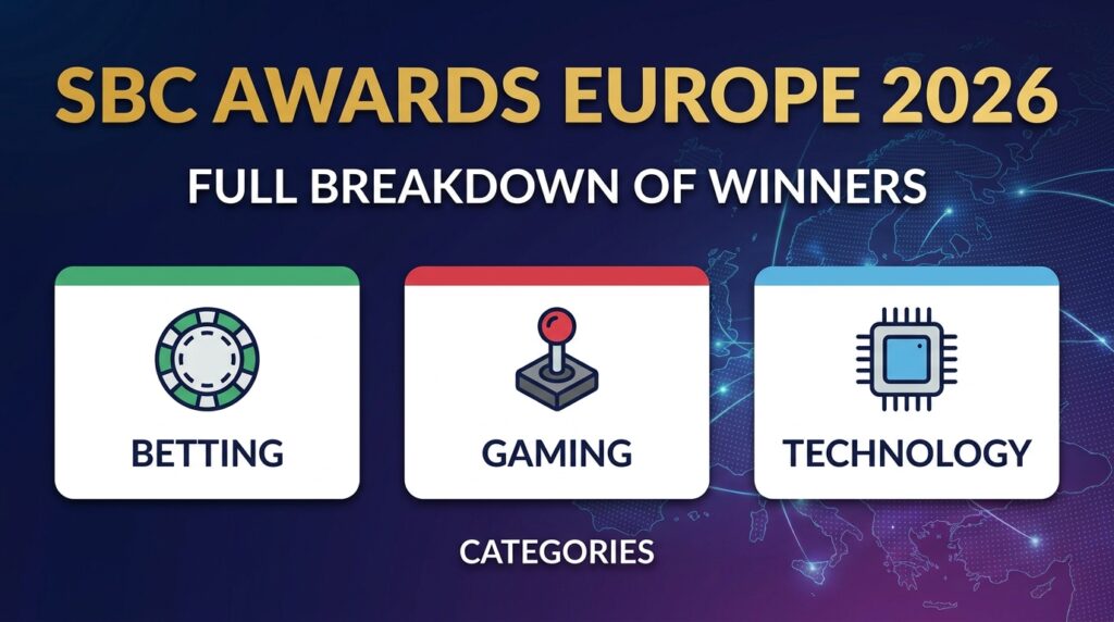 SBC Awards Europe 2026: Full Breakdown of Winners Across Betting, Gaming, and Technology Categories