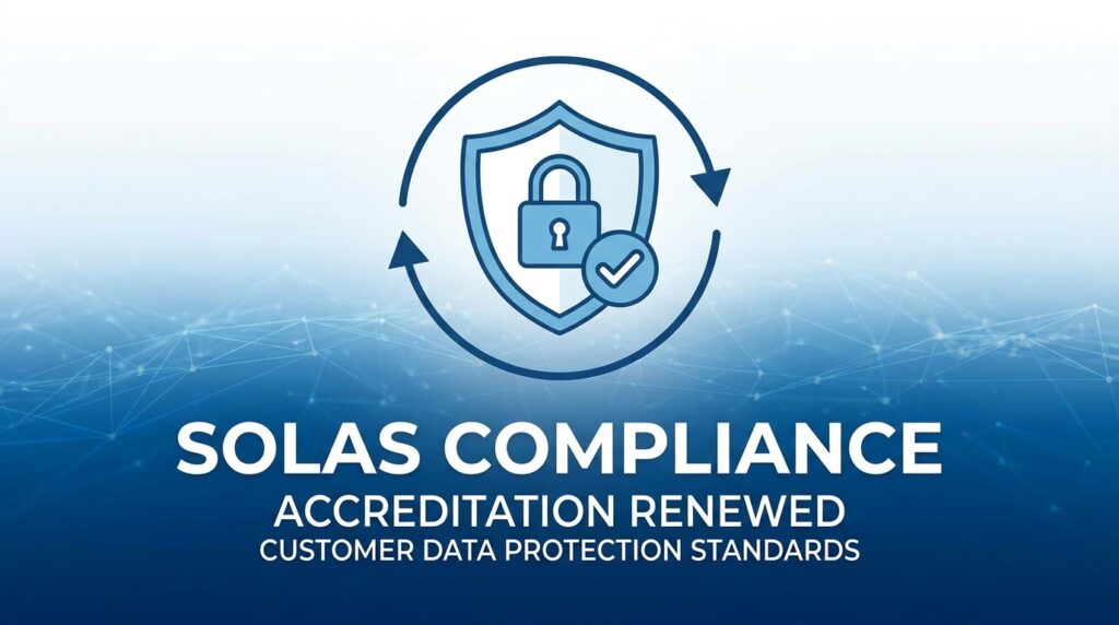 Solas Compliance Renews Accreditation for Customer Data Protection Standards