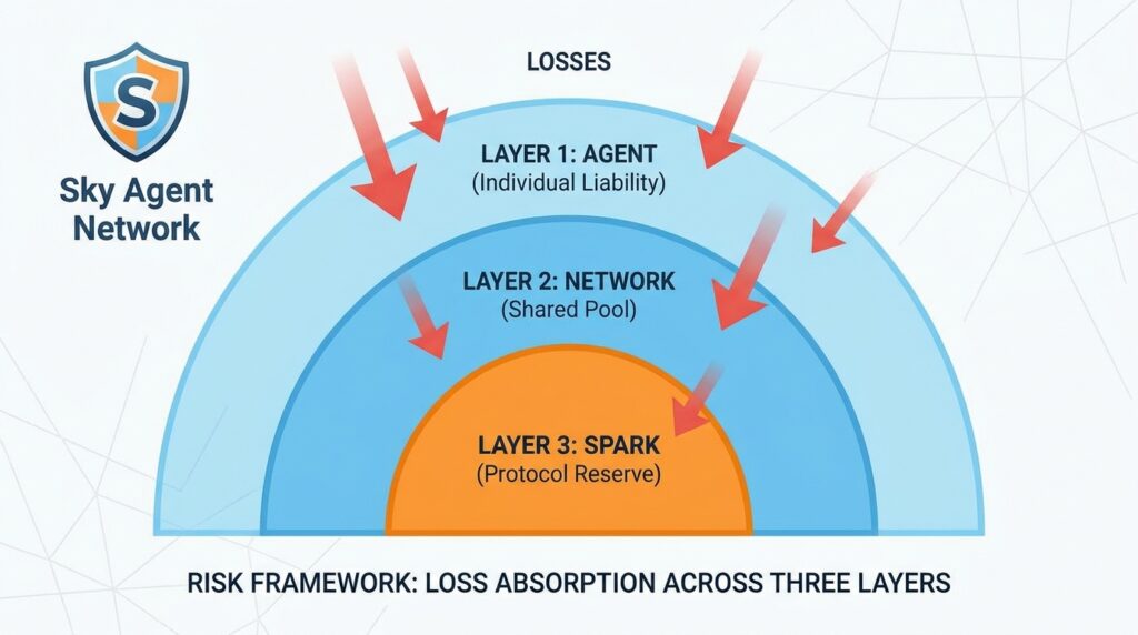 Spark Unveils Comprehensive Risk Framework for Sky Agent Network: How Losses Are Absorbed Across Three Layers