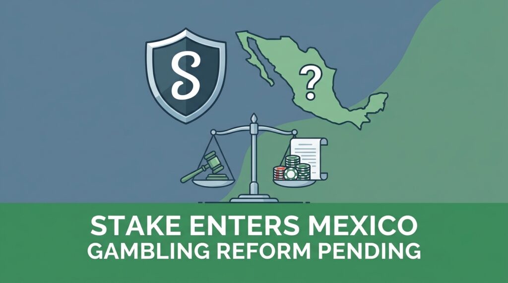 Stake Enters Mexico as the Country Weighs Major Gambling Reform