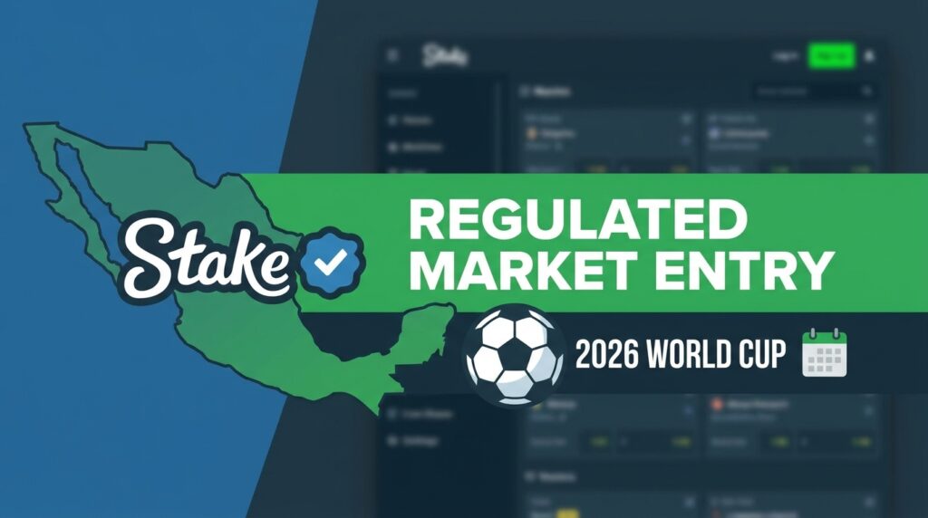Stake Enters Mexico’s Regulated Online Gambling Market Ahead of 2026 World Cup