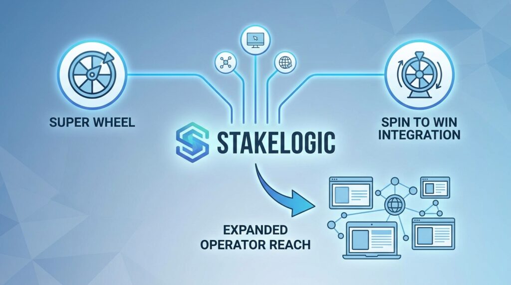 Stakelogic Expands Operator Reach with Super Wheel and Spin to Win Integration