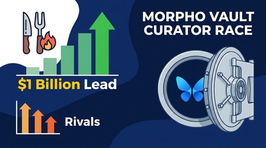 Steakhouse Fi Opens $1 Billion Lead Over Rivals in Morpho Vault Curator Race