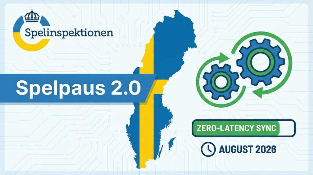 Sweden’s Spelinspektionen Overhauls Spelpaus Technical Standards, Mandating Zero-Latency Sync by August 2026