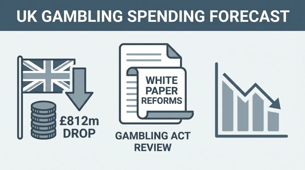 UK Gambling Spending Set to Drop by £812m Under White Paper Reforms