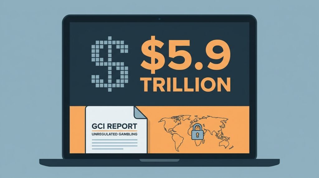Unregulated Online Gambling Hits $5.9 Trillion as GCI Report Exposes the Scale of the Global Betting Black Market