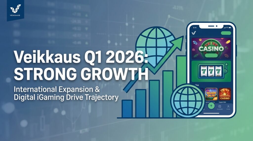 Veikkaus Reports Strong Q1 2026 as International Expansion and Digital iGaming Drive Growth Trajectory