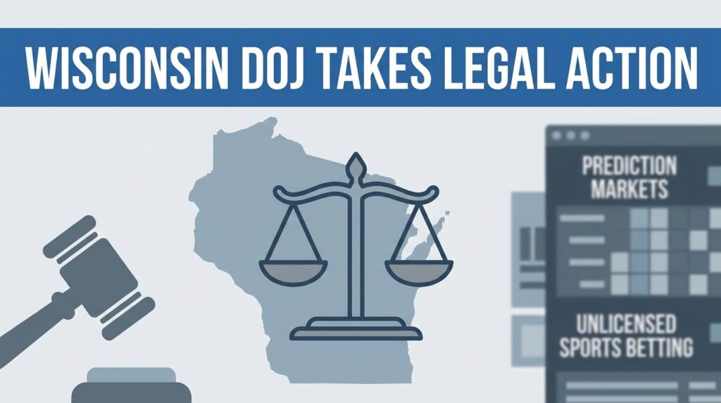 Wisconsin DOJ Takes Legal Action Against Prediction Markets Over Alleged Unlicensed Sports Betting
