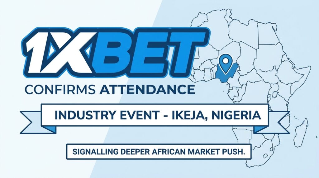 1xBet Confirms Attendance at Industry Event in Ikeja, Nigeria, Signalling Deeper African Market Push