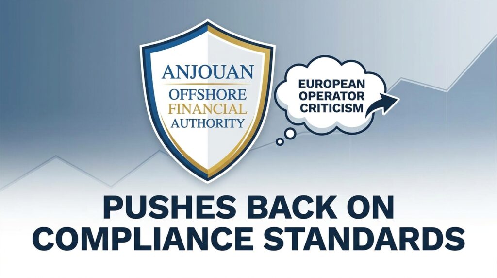 Anjouan Offshore Financial Authority Pushes Back Against European Operator Criticism on Compliance Standards