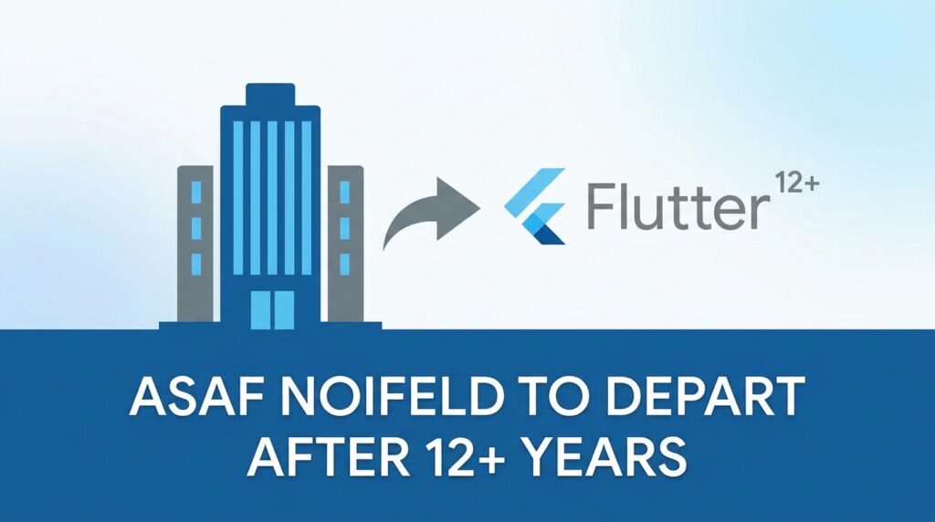 Asaf Noifeld Set to Leave Flutter Entertainment After More Than 12 Years