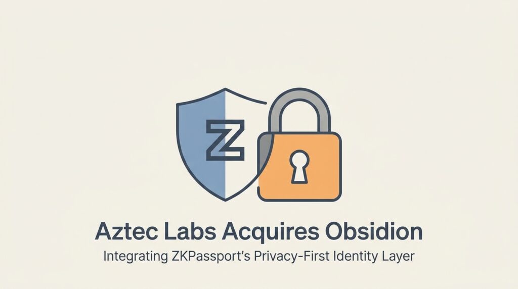 Aztec Labs Acquires Obsidion to Integrate ZKPassport’s Privacy-First Identity Layer