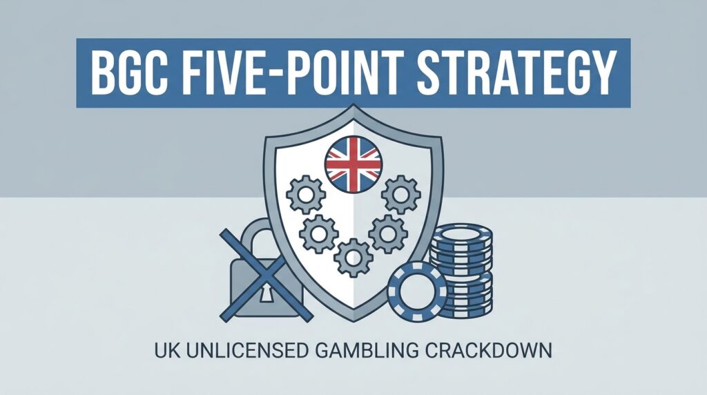 BGC Launches Five-Point Enforcement Strategy to Crack Down on Unlicensed Gambling in the UK