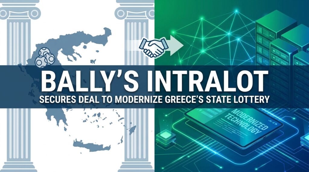 Bally’s Intralot Secures Deal to Modernize Greece’s State Lottery Technology Infrastructure